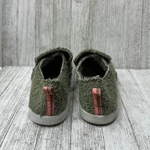 Vionic Malibu Women's Slip-on Comfort Shoe Army Green Boucle Size 8.5 - Picture 5 of 11